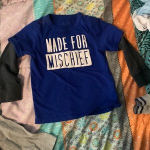 Lot 2 T long sleeve shirts